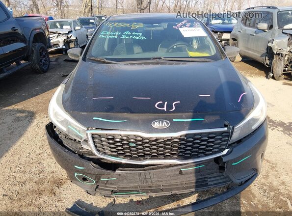 3KPFK4A79HE017616 2017 KIA FORTE Серый Вид щитка приборов