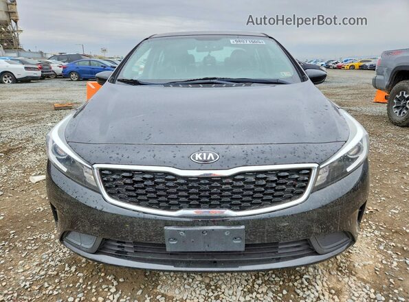 3KPFK4A79HE102844 2017 KIA FORTE Черный Вид спереди