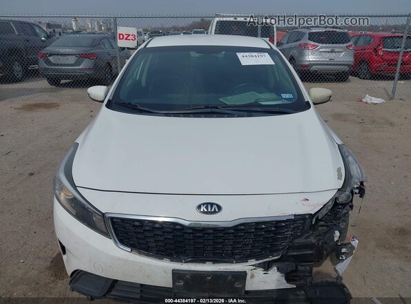 3KPFL4A73JE219239 2018 KIA FORTE White 