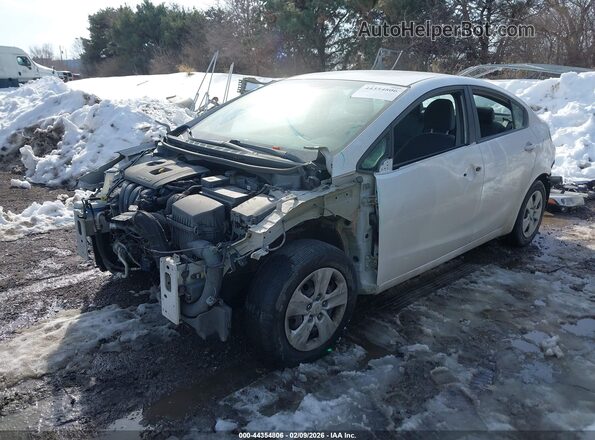 3KPFL4A75HE100344 2017 KIA FORTE Белый Передняя левая четверть