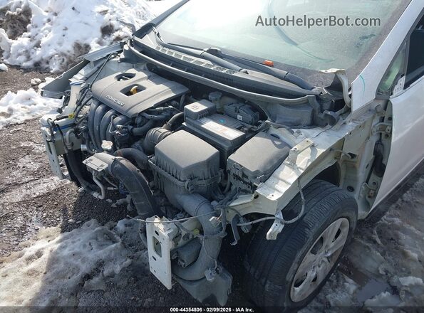 3KPFL4A75HE100344 2017 KIA FORTE Белый Вид спереди