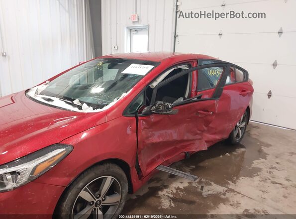 3KPFL4A76JE219624 2018 KIA FORTE Red Vista frontal