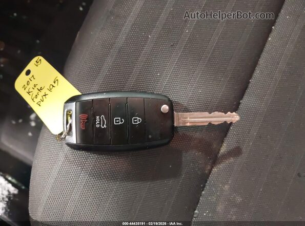 3KPFL4A76JE219624 2018 KIA FORTE Red Vista del salpicadero