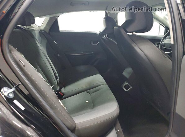 3KPFT4DE7SE103330 2025 KIA K4 Black Вид задніх сидінь