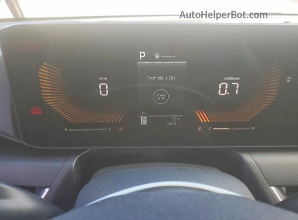 3KPFT4DEXTE267818 2026 KIA K4 Gray Вид щитка приладів