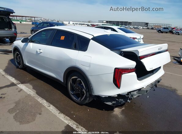 3KPFU4DE4SE028115 2025 KIA K4 White Հետևի ձախ
