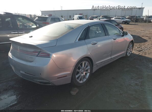 3LN6L2LU1GR625749 2016 LINCOLN MKZ HYBRID Silver უკანა მარჯვენა