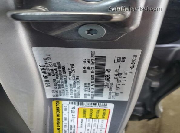 3LN6L5A96LR615664 2020 LINCOLN MKZ Серебряный 