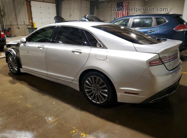 3LN6L5C96JR613648 2018 LINCOLN MKZ Silver Trasero izquierdo