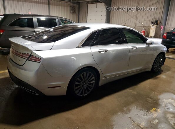 3LN6L5C96JR613648 2018 LINCOLN MKZ Silver Trasero derecho