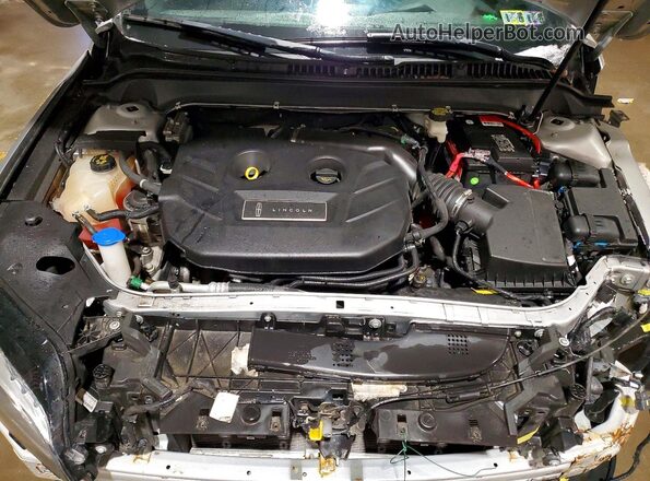 3LN6L5C96JR613648 2018 LINCOLN MKZ Silver Vista interior trasera