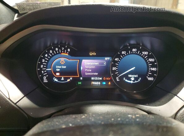3LN6L5C96JR613648 2018 LINCOLN MKZ Silver Vista del cuadro de instrumentos