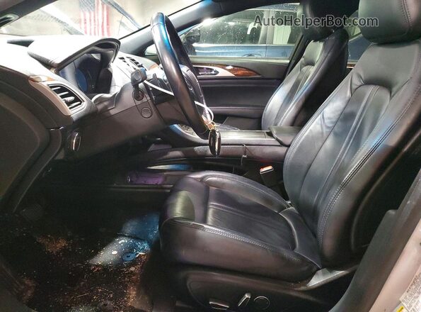 3LN6L5C96JR613648 2018 LINCOLN MKZ Silver Vista interior delantera