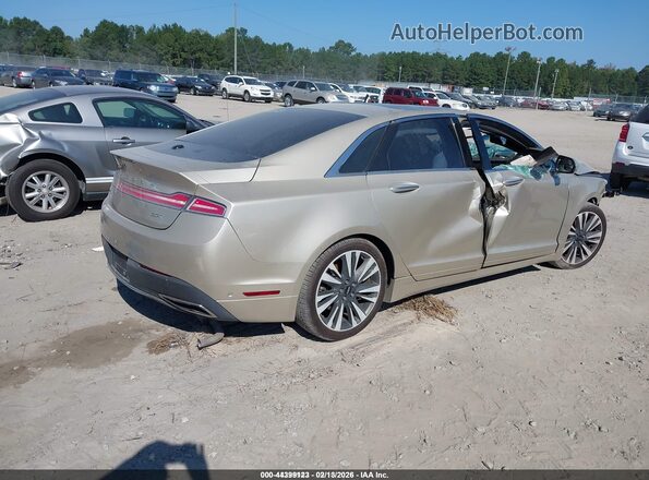 3LN6L5C97HR618741 2017 LINCOLN MKZ Gold Trasero derecho