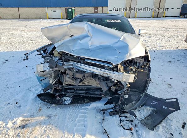 3LN6L5F93JR609861 2018 LINCOLN MKZ Silver Widok z przodu