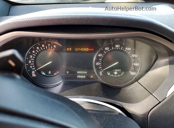 3LN6L5F93JR609861 2018 LINCOLN MKZ Silver Widok zestawu wskaźników