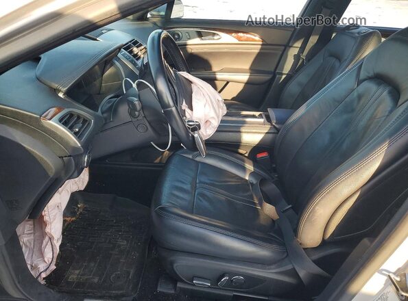 3LN6L5F93JR609861 2018 LINCOLN MKZ Silver Widok wnętrza z przodu