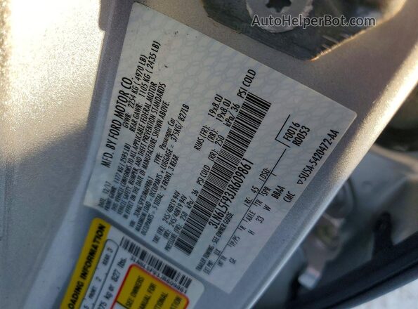 3LN6L5F93JR609861 2018 LINCOLN MKZ Silver Widok komory silnika