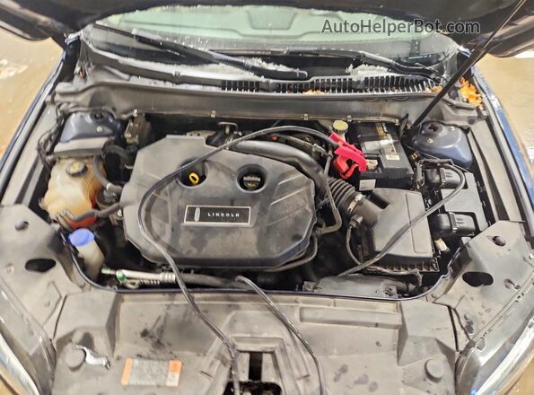 3LN6L5F96HR663553 2017 LINCOLN MKZ Blue უკანა სალონის ხედი