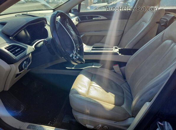 3LN6L5F96HR663553 2017 LINCOLN MKZ Blue წინა სალონის ხედი