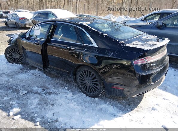 3LN6L5F96JR625164 2018 LINCOLN MKZ Black Trasero izquierdo