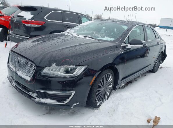3LN6L5F99JR613378 2018 LINCOLN MKZ Black 