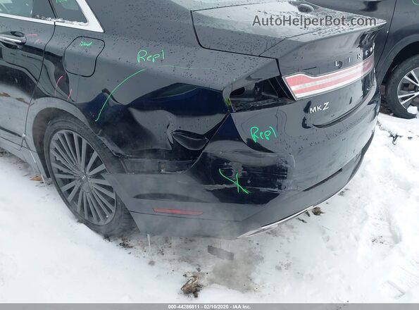 3LN6L5F99JR613378 2018 LINCOLN MKZ Black 