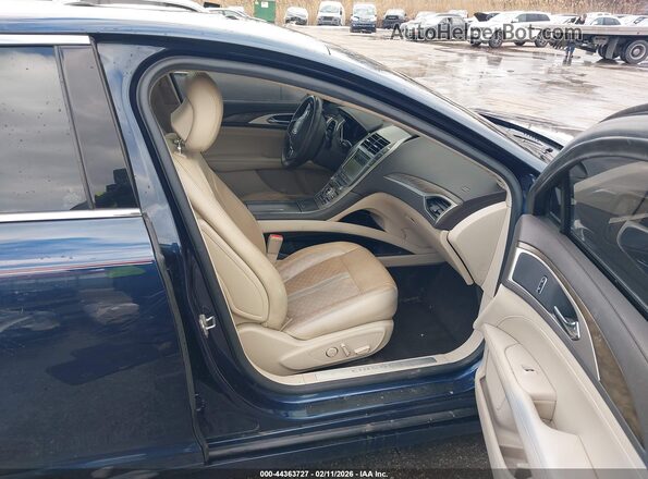 3LN6L5F9XHR634475 2017 LINCOLN MKZ Blue Սալոնի դիմացի տեսք