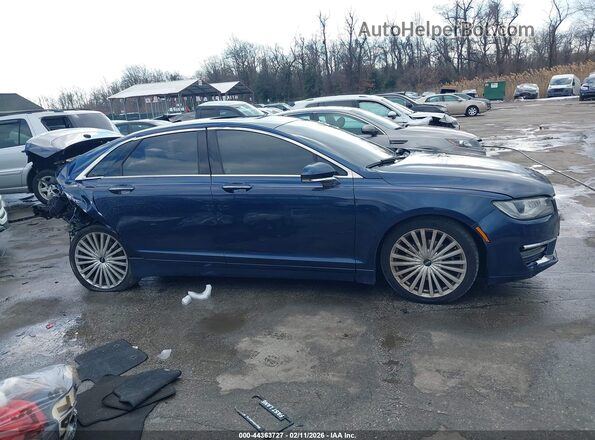 3LN6L5F9XHR634475 2017 LINCOLN MKZ Blue Սալոնի 360 աստիճան տեսք