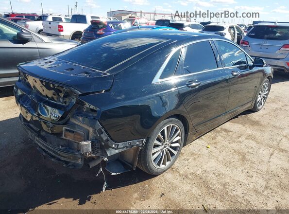 3LN6L5LU0JR614900 2018 LINCOLN MKZ HYBRID Black Rear right