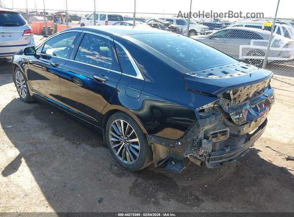 3LN6L5LU0JR614900 2018 LINCOLN MKZ HYBRID Black Rear left