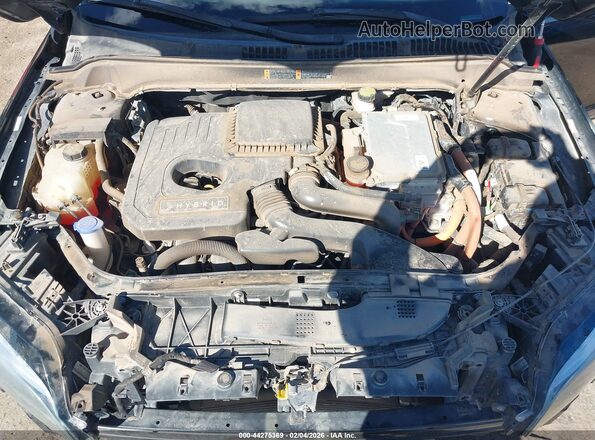 3LN6L5LU0JR614900 2018 LINCOLN MKZ HYBRID Black Rear view