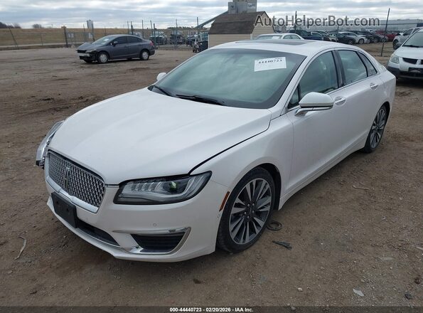 3LN6L5LU0LR610672 2020 LINCOLN MKZ White Передня ліва чверть
