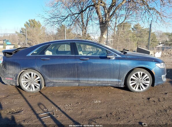 3LN6L5MU0HR631771 2017 LINCOLN MKZ HYBRID Dark Blue 