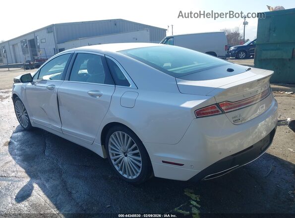 3LN6L5MU6HR633895 2017 LINCOLN MKZ HYBRID White 