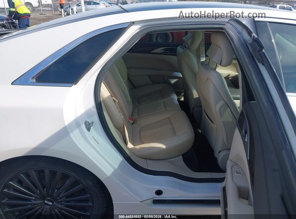 3LN6L5MU7JR622295 2018 LINCOLN MKZ HYBRID White VIN կոդի պիտակի տեսք