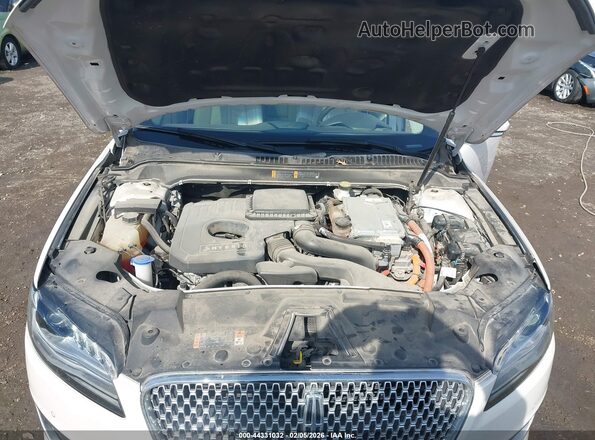 3LN6L5MU7JR622295 2018 LINCOLN MKZ HYBRID White Հետևի տեսք