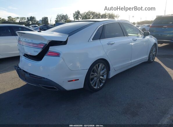 3LN6L5MU8HR606231 2017 LINCOLN MKZ HYBRID Белый Задняя правая четверть