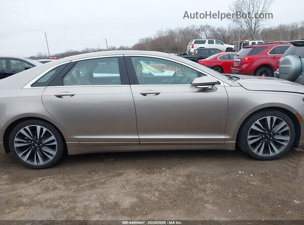 3LN6L5MUXJR605474 2018 LINCOLN MKZ HYBRID Beige Rear interior view
