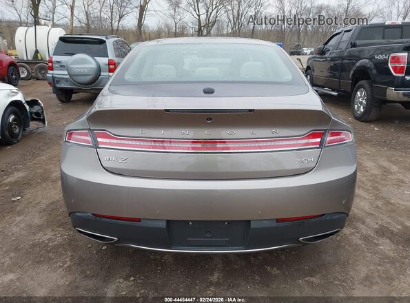 3LN6L5MUXJR605474 2018 LINCOLN MKZ HYBRID Beige 