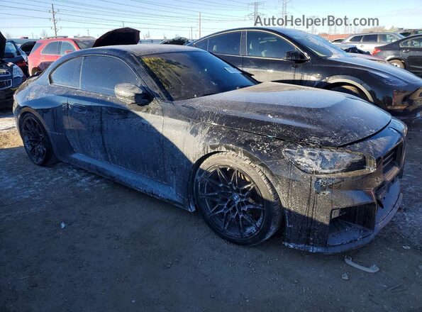 3MF13DM01R8E31668 2024 BMW M2 Black წინა მარჯვენა
