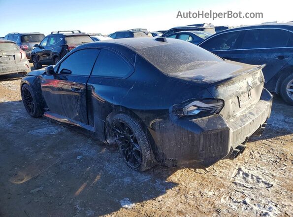 3MF13DM01R8E31668 2024 BMW M2 Black უკანა მარცხენა