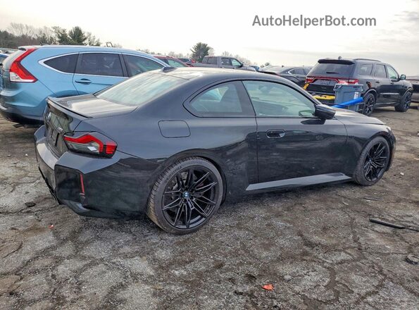 3MF13DM01R8E86394 2024 BMW M2 Black უკანა მარჯვენა