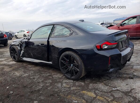 3MF13DM01R8E86394 2024 BMW M2 Black უკანა მარცხენა