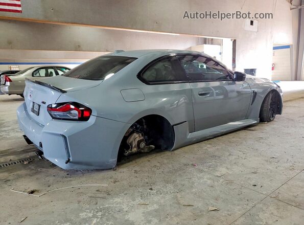 3MF13DM02P8C99484 2023 BMW M2 Серебряный Задняя правая четверть