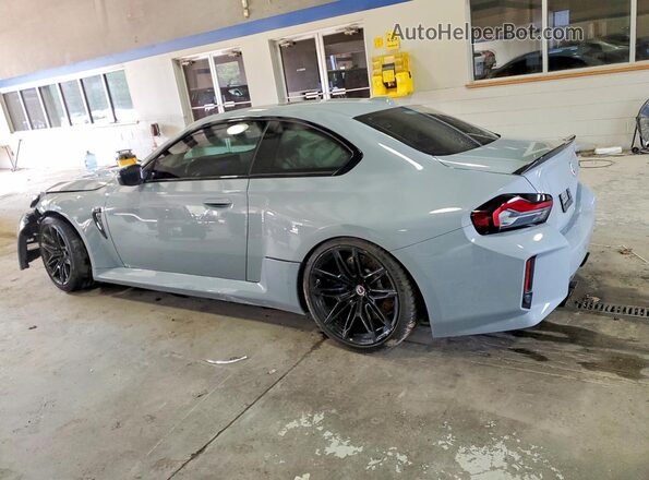 3MF13DM02P8C99484 2023 BMW M2 Серебряный Задняя левая четверть