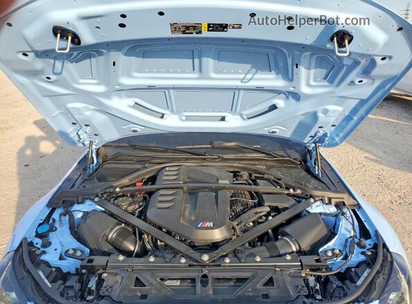 3MF23DM01S8E94568 2025 BMW M2 Blue Սալոնի հետևի տեսք