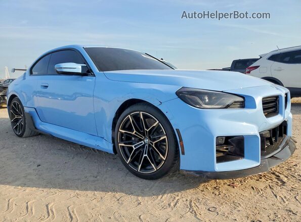 3MF23DM01S8E94568 2025 BMW M2 Blue Առջևի աջ