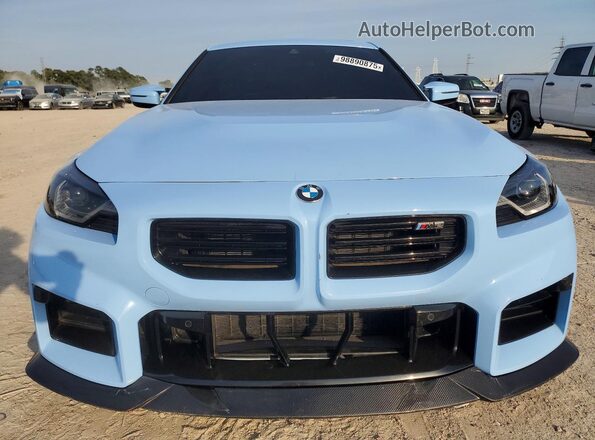 3MF23DM01S8E94568 2025 BMW M2 Blue Դիմացի տեսք