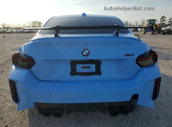 3MF23DM01S8E94568 2025 BMW M2 Blue Հետևի տեսք
